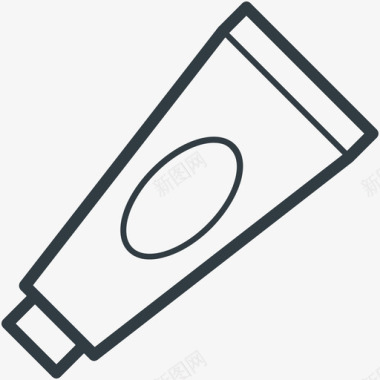 护发素护发素时尚和服装线图标图标