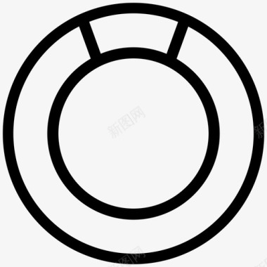 圆环图相对信息图标图标