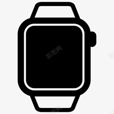 applewatch计时器智能手表图标图标