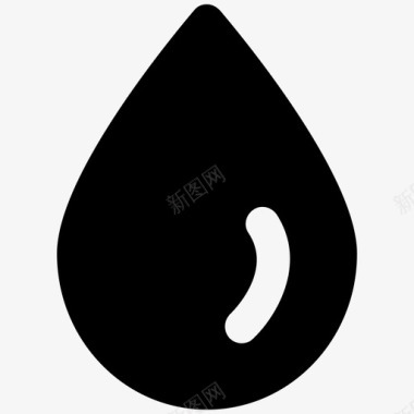 下降下降自然大胆的固体图标图标