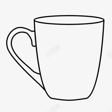 杯子咖啡壶图标图标