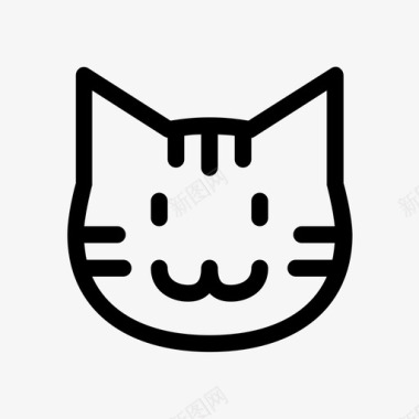 快乐猫玩宠物图标图标