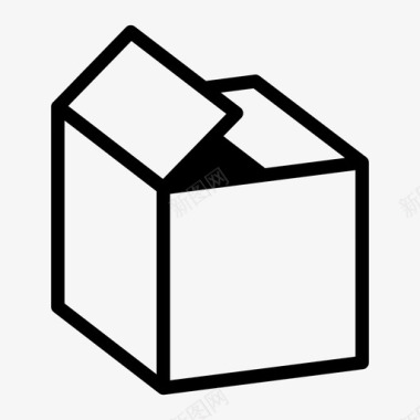 箱子储藏箱包装物品图标图标