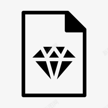 文档填充山楂草图文件钻石文档图标图标