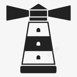 火炬塔灯塔塔火炬图标高清图片