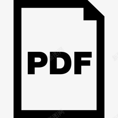 文件格式pdfPdf文档界面符号数据图标图标