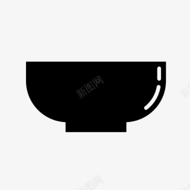 碗盆杯图标图标