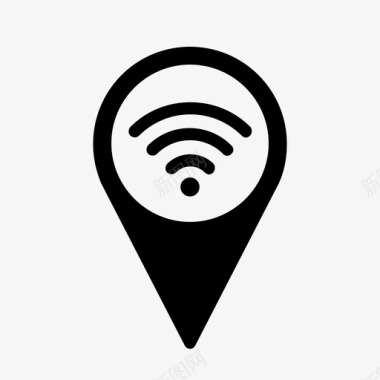 wifi互联网wifi热点技术指针图标图标