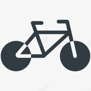 凉爽自行车自行车自行车踏板自行车图标图标