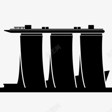 移动流量滨海湾金沙新加坡国家荣耀图标图标
