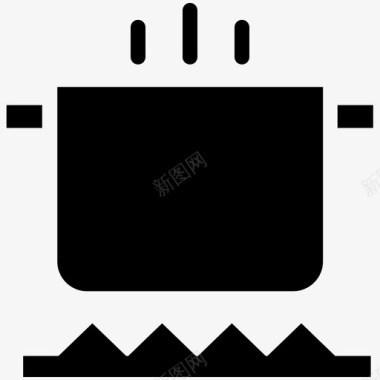 烹饪烹饪锅容器锅图标图标