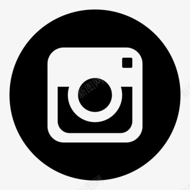 闪光照相机闪光灯instagram图标图标