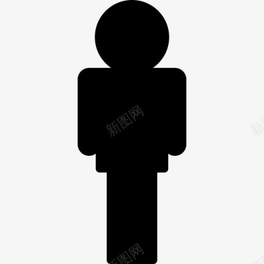 男性轮廓男性轮廓符号人物必需品图标图标