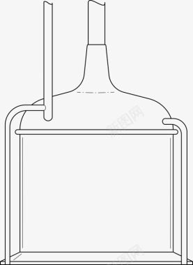 水壶啤酒酿造和酒吧图标图标
