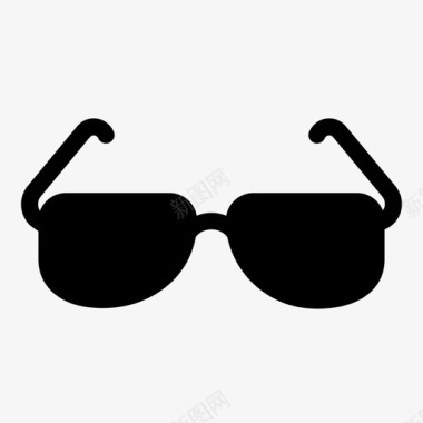 太阳眼镜太阳镜视力视野图标图标