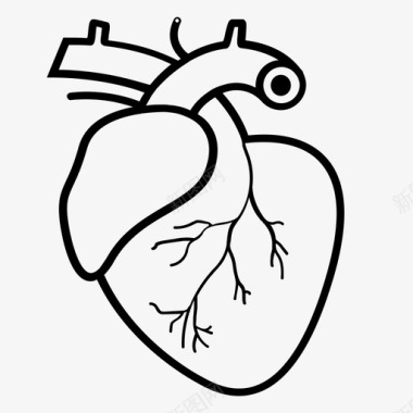心脏心跳血液图标图标