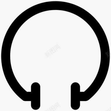 耳机转换线耳机和开发粗体线图标图标