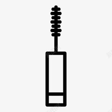 打翻的颜料睫毛膏糖浆颜料图标图标