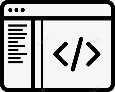 网页布局网页编程顺序图标图标