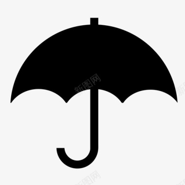 雨伞附件手杖图标图标