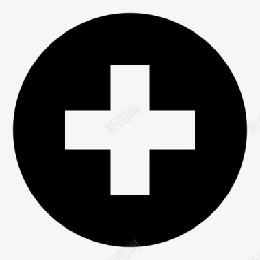 医院护士站医疗十字护士医学图标图标