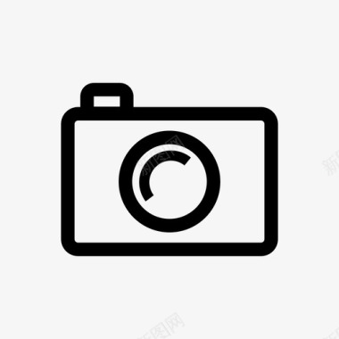 照相机黑色照相机漂亮的照相机图标图标