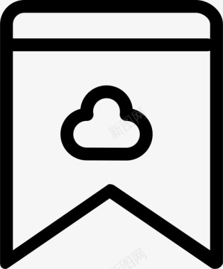 云标签存储图标图标