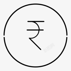 印度相关物品硬币卢比物品图标高清图片