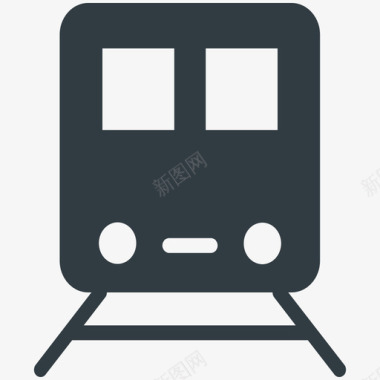 火车彩色旅行酷标图标图标