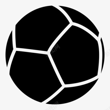 足球球幼儿球形图标图标