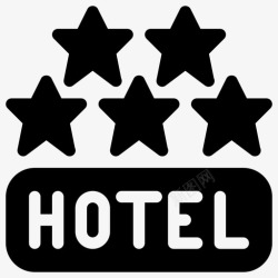 5星级酒店5星级酒店solidicon酒店图标高清图片