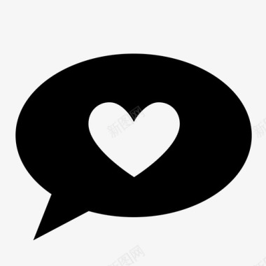 爱的信息情人节发短信图标图标