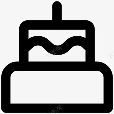 芒果盒子蛋糕蛋糕床单标记图标图标