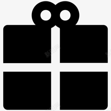 气球直播间礼物礼品盒圣诞树礼物图标图标