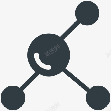 碳结构分子结构搜索引擎优化和网络营销酷向量图标图标