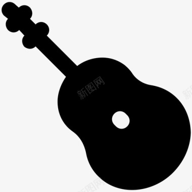 乐器小提琴弦乐器图标图标