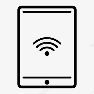 平板电脑wifi网络技术图标图标