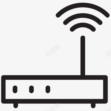 局域网网卡无线局域网酒店线路图标图标