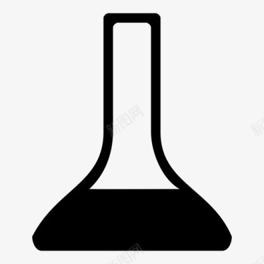 erlenmeyer烧瓶科学管理图标图标