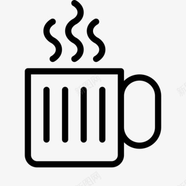 冰镇青柠茶马克杯咖啡饮料图标图标