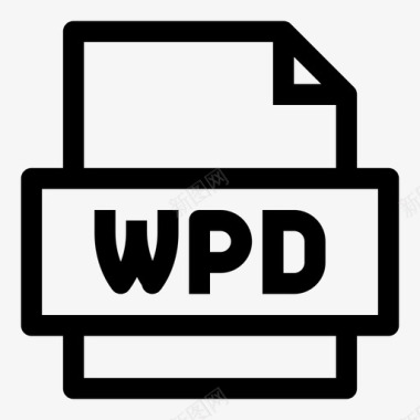 py扩展wpd文件actionwordperfect文档图标图标