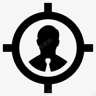 七月第四目标用户秘密范围图标图标