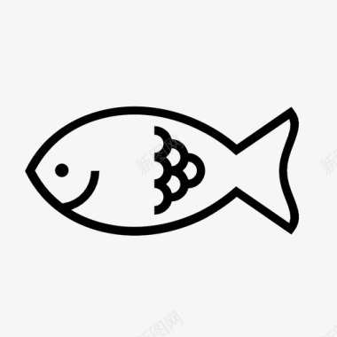 鱼增加快乐图标图标