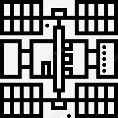 空间站宇航员之家太空科学家图标图标