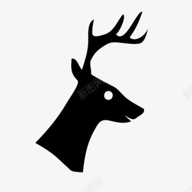 鹿鹿物品物体图标图标