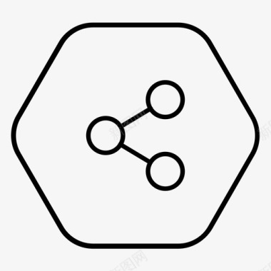共享繁荣连接电子邮件网络图标图标