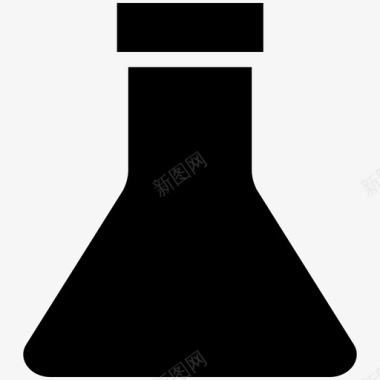 erlenmeyer烧瓶混合物液体图标图标