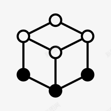 透视芒果立方体工具立方体图标图标