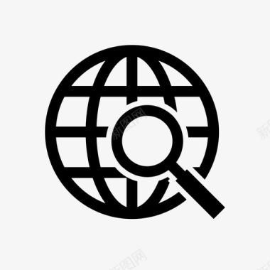 搜索图标互联网搜索www全球图标图标