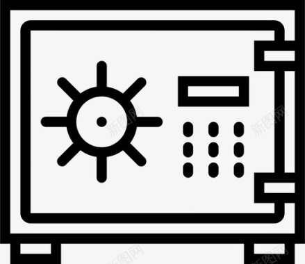 落叶组合保险箱安全程序图标图标